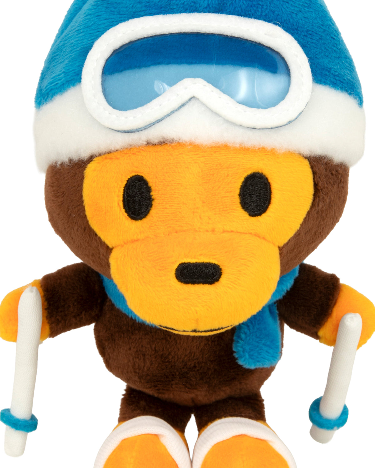 Baby Milo Skiing Keychain