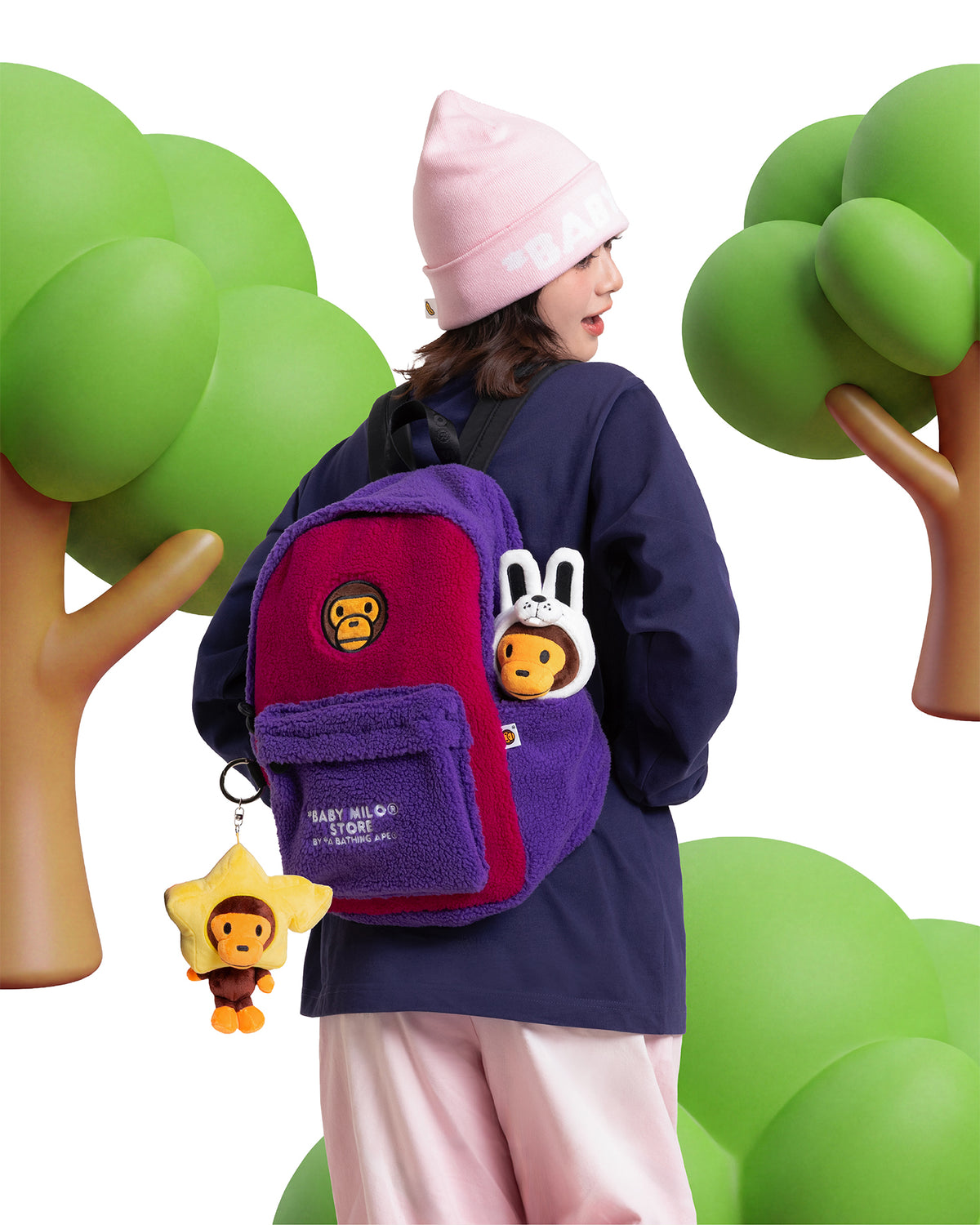 Baby Milo embroidered beanie