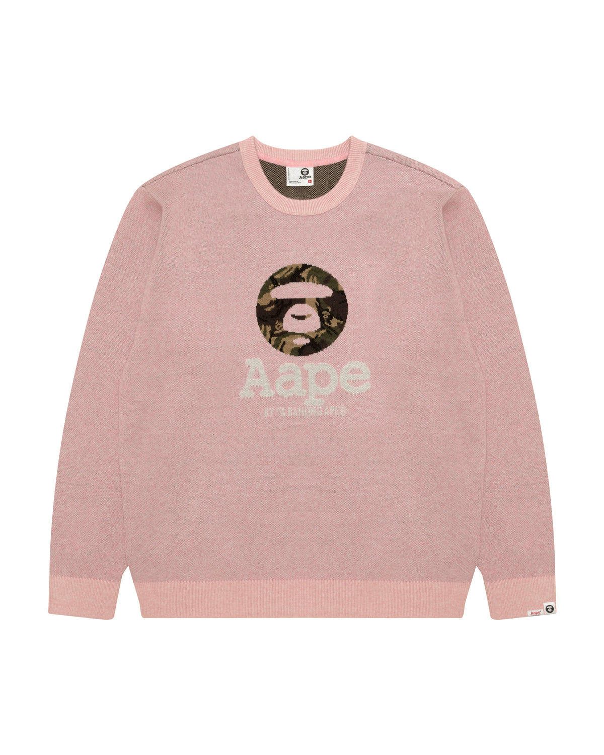 Moonface Graphic Knit Sweater