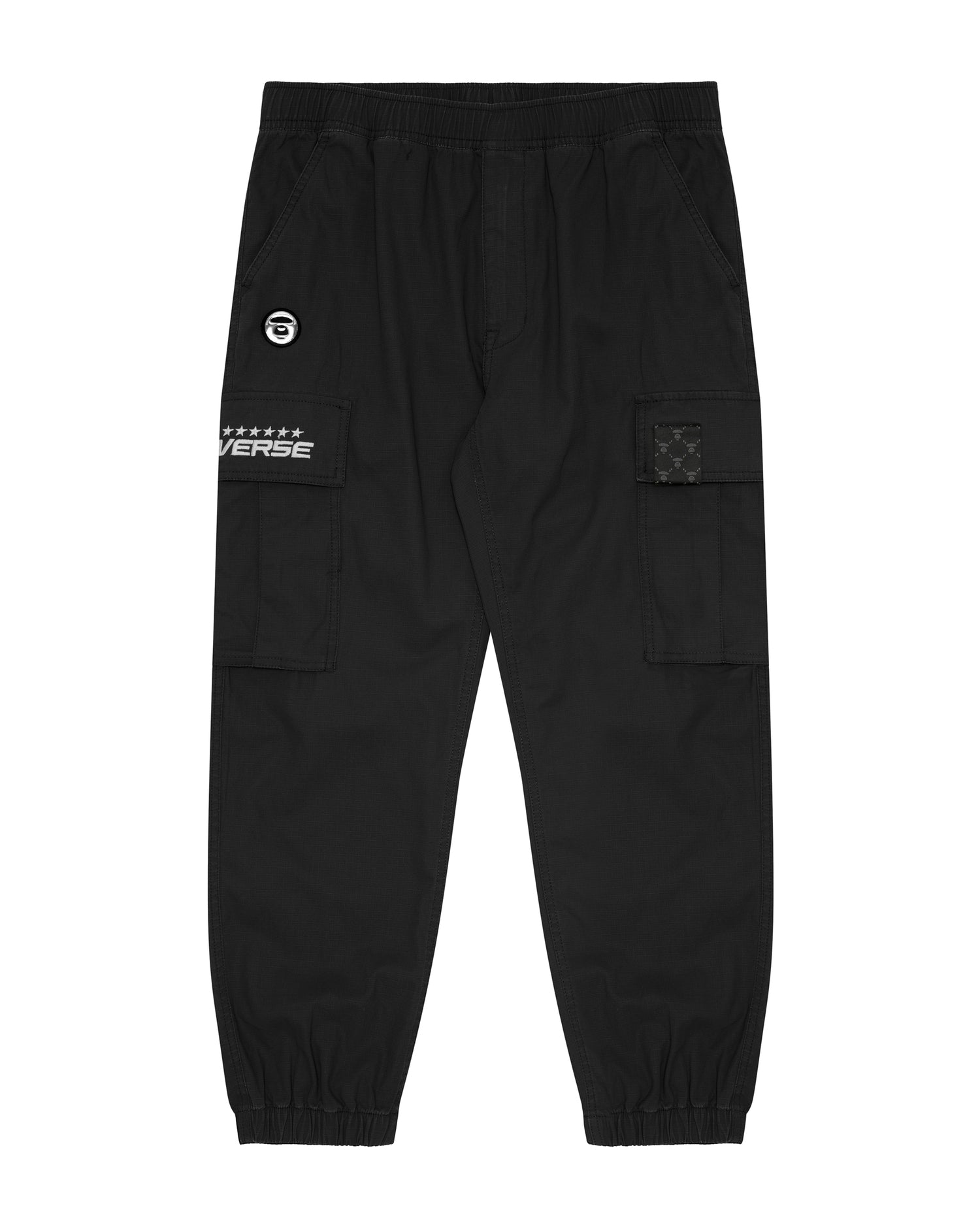 AAPE Moonface patch embroidered cargo pants | Aape official 