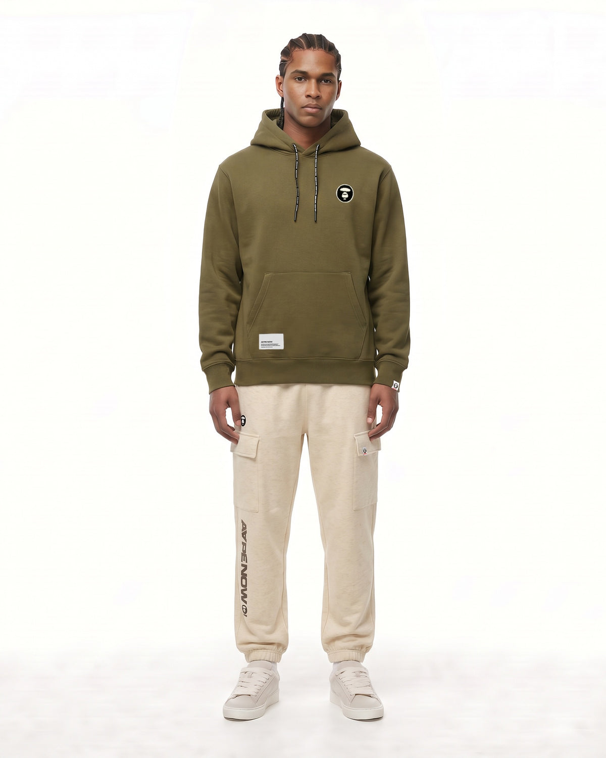 AAPENOW Moonface sweat pants