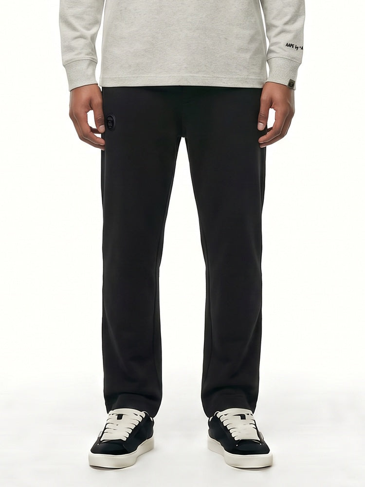 Embroidered logo jogger pants