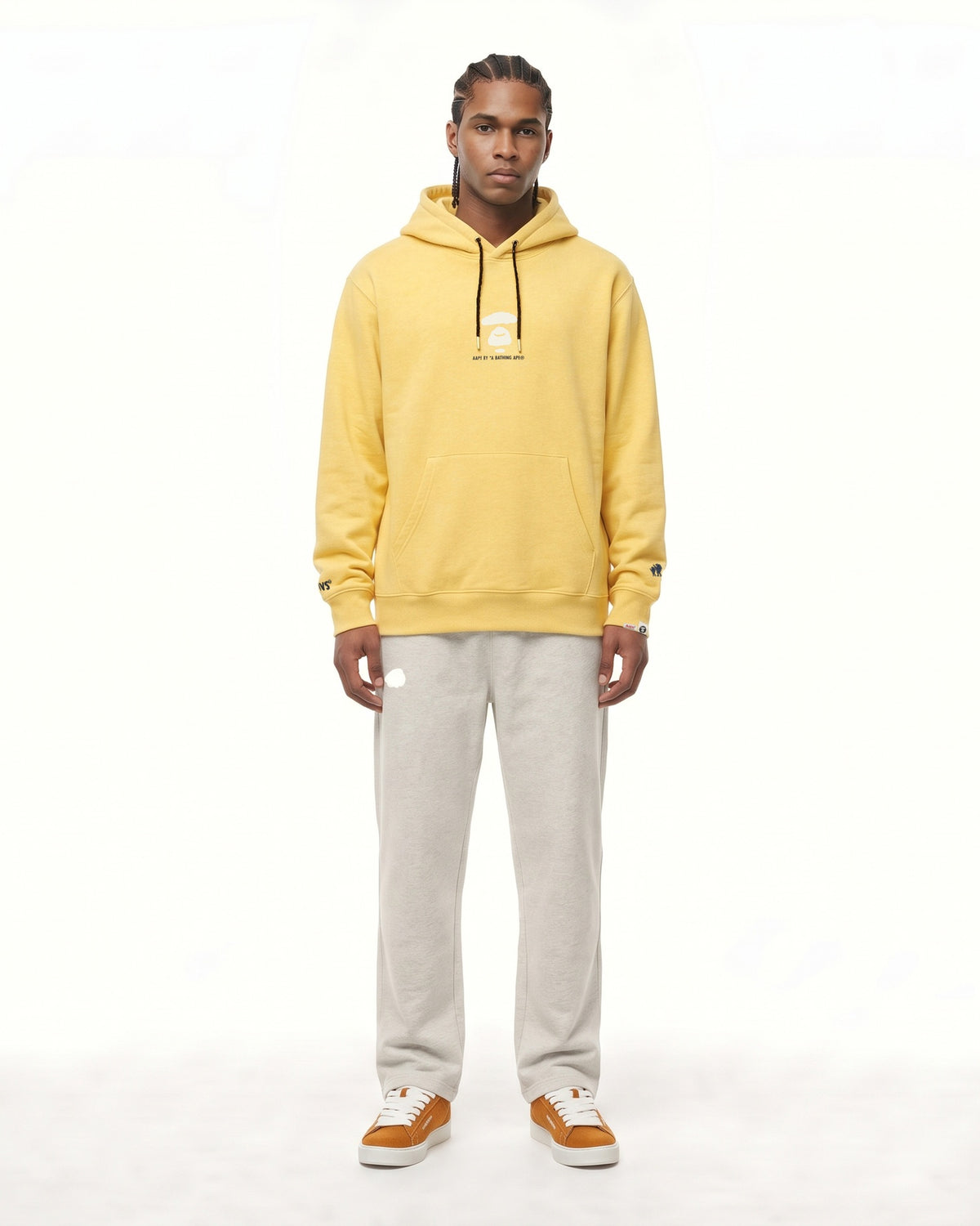 Moonface hooded sweatshirt