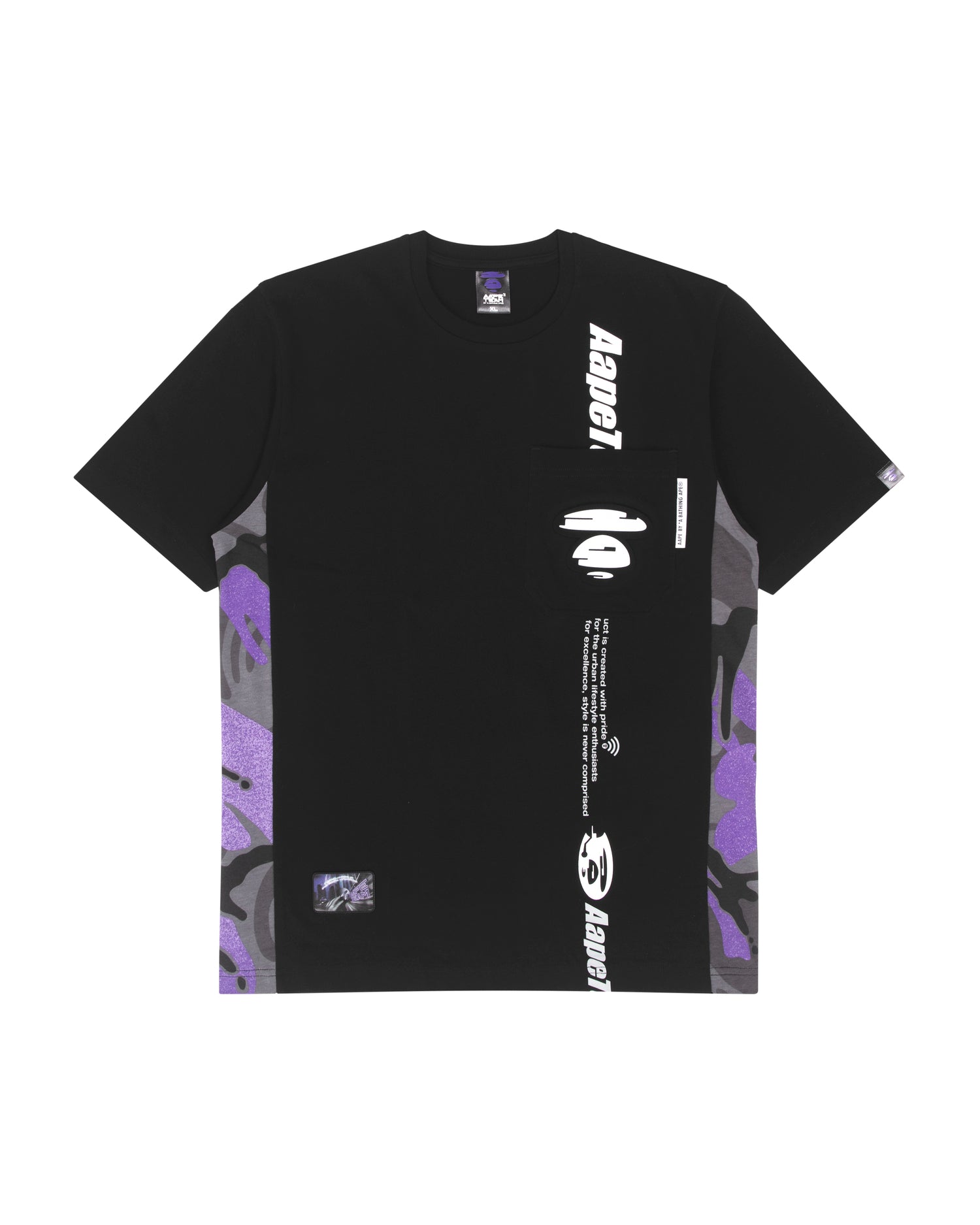 AAPE Moonface chest pocket tee | Aape official website – us.aape.com