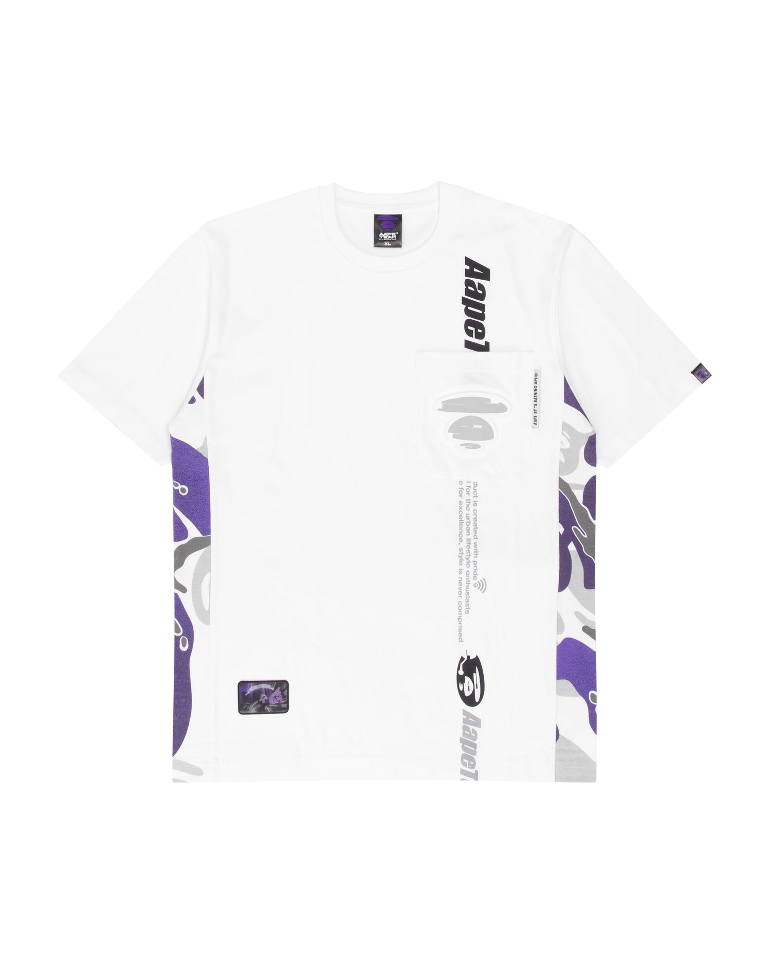 AAPE Moonface chest pocket tee | Aape official website – us.aape.com