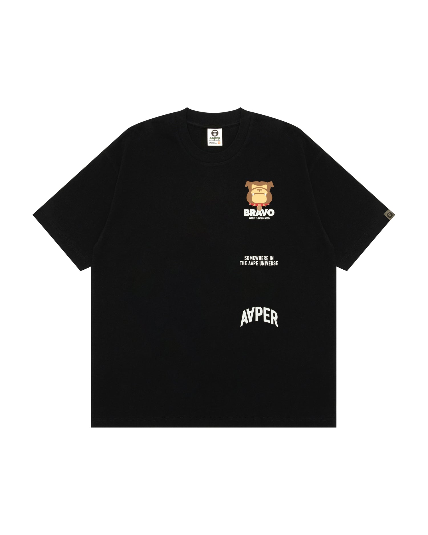 AAPE AAPER Bravo printed tee | Aape official website – us.aape.com
