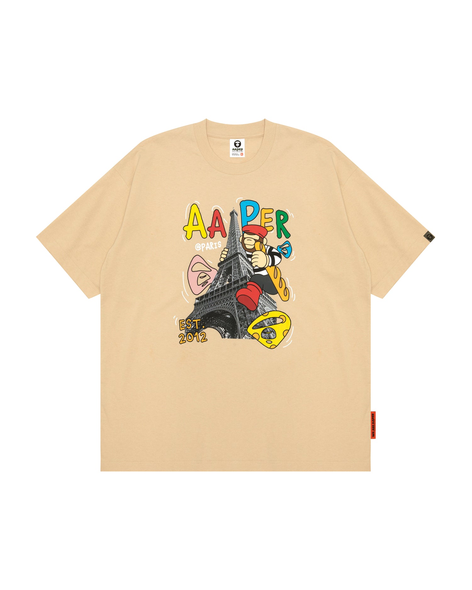 アバ　ページ AAPE AAPER graphic-print short sleeve tee | Aape official website