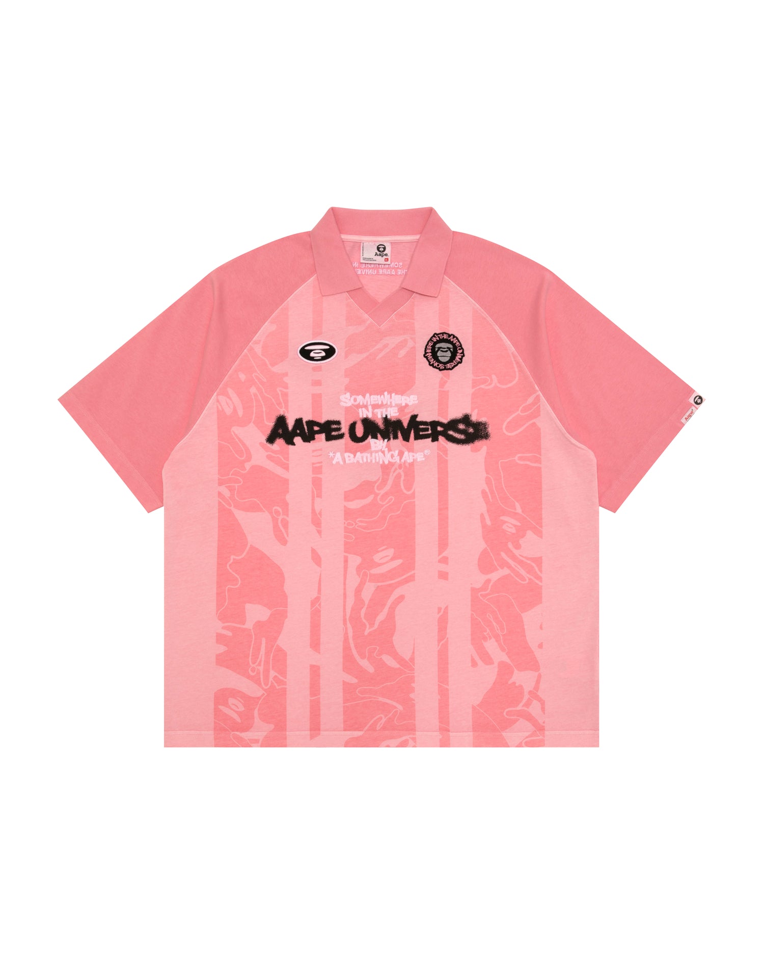 AAPE AAPEUNVS moonface jersey tee | Aape official website – us
