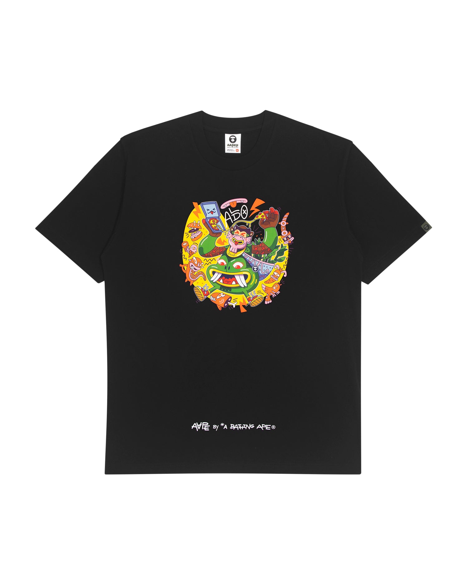 AAPE X Jumping Lomo graphic tee | Aape official website – us.aape.com