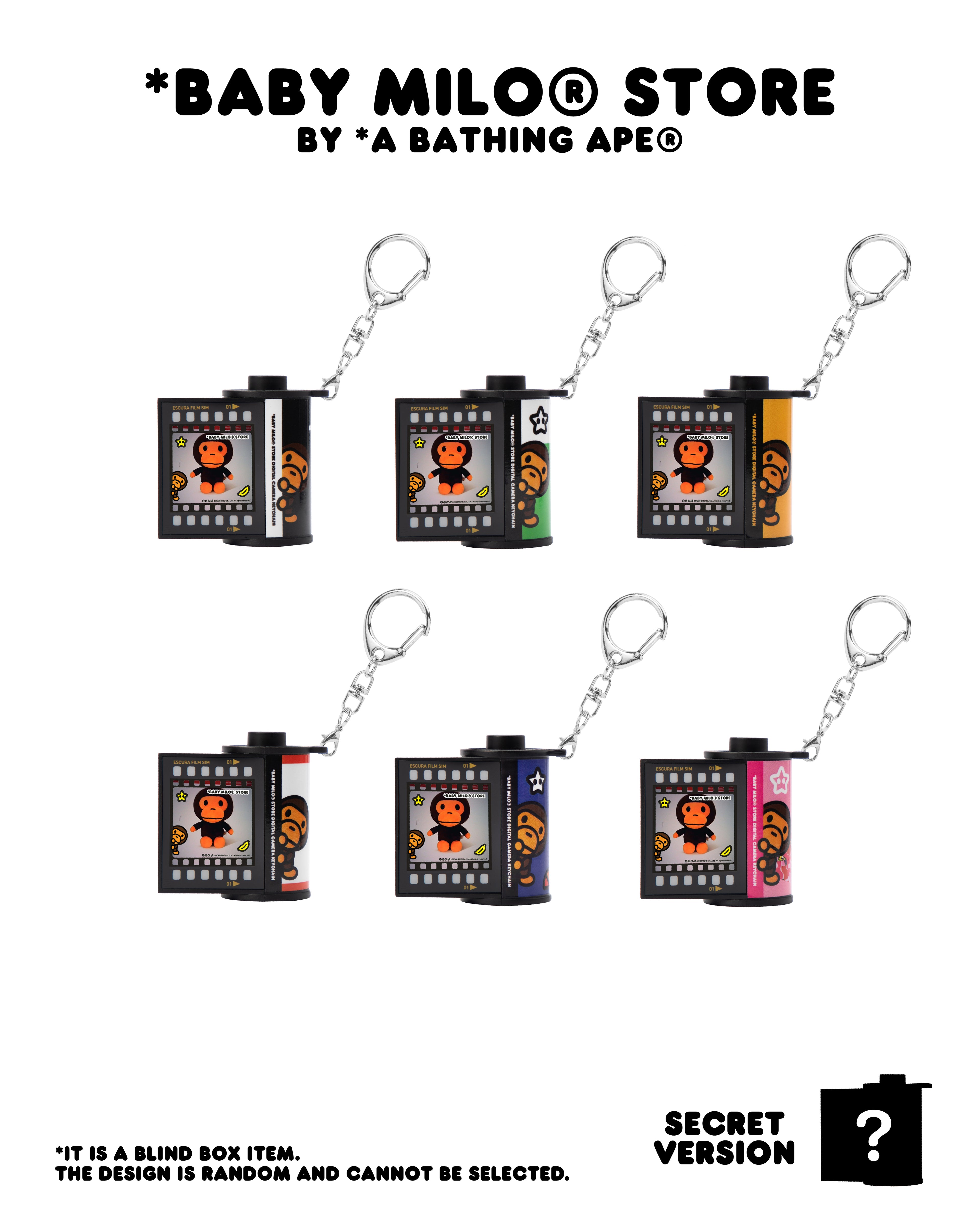 Baby Milo digital camera keychain