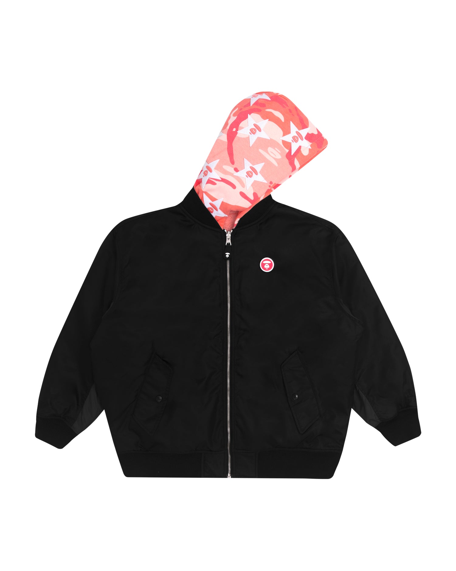 AAPE Reversible hooded bomber jacket | Aape official website – us