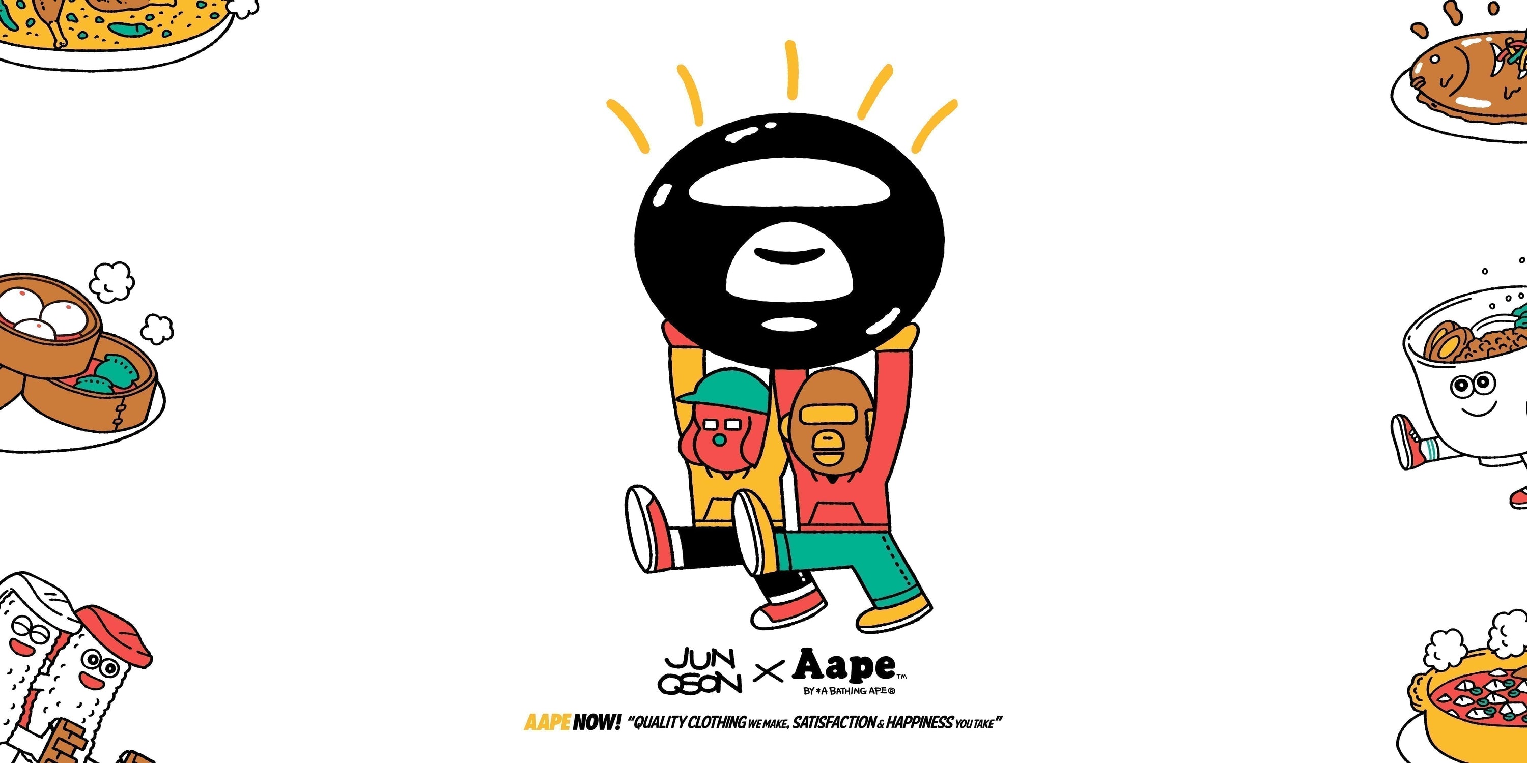 AAPE × Jun Oson