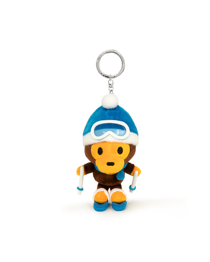 Baby Milo Skiing Keychain