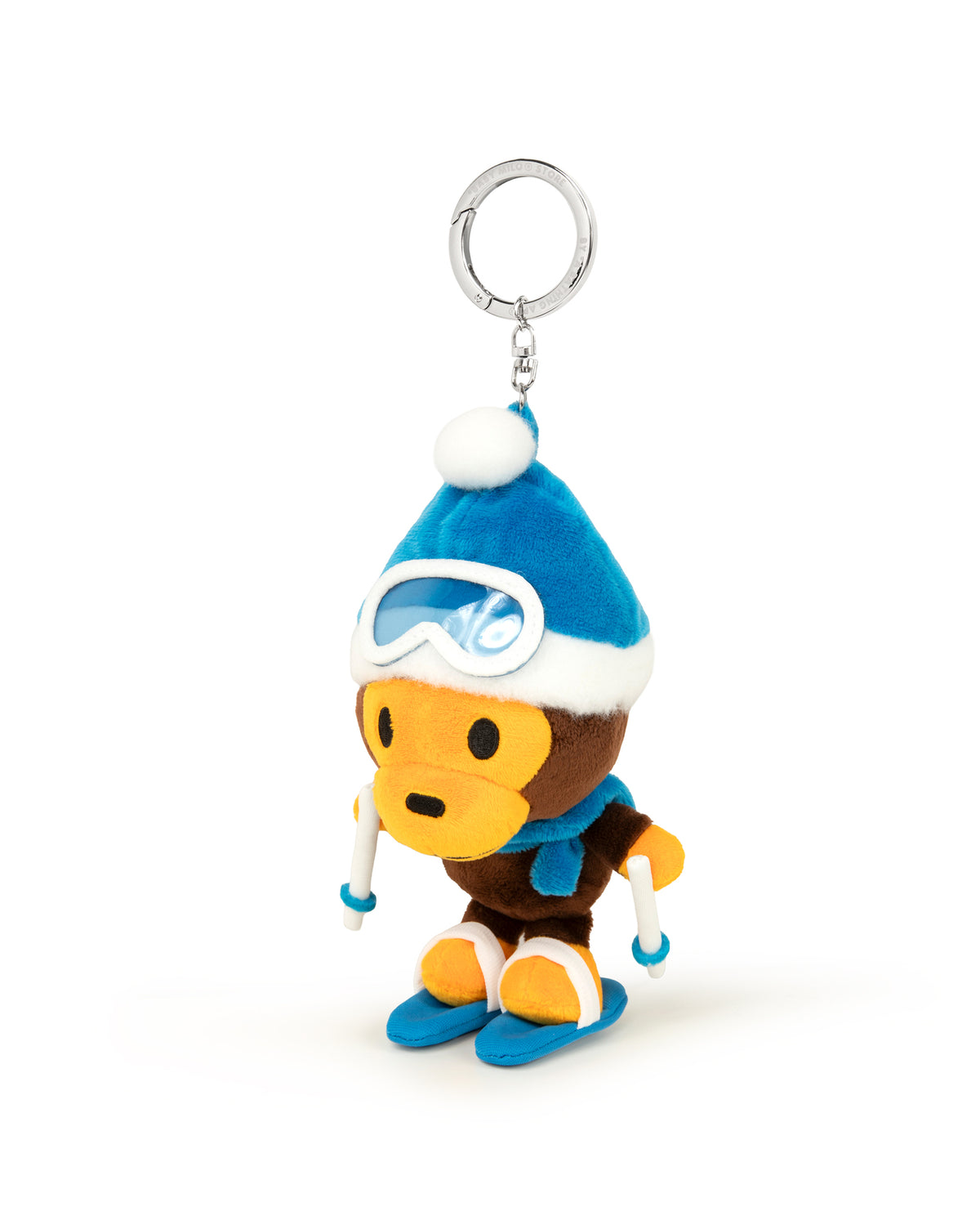 Baby Milo Skiing Keychain