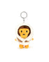 Baby Milo plush keychain