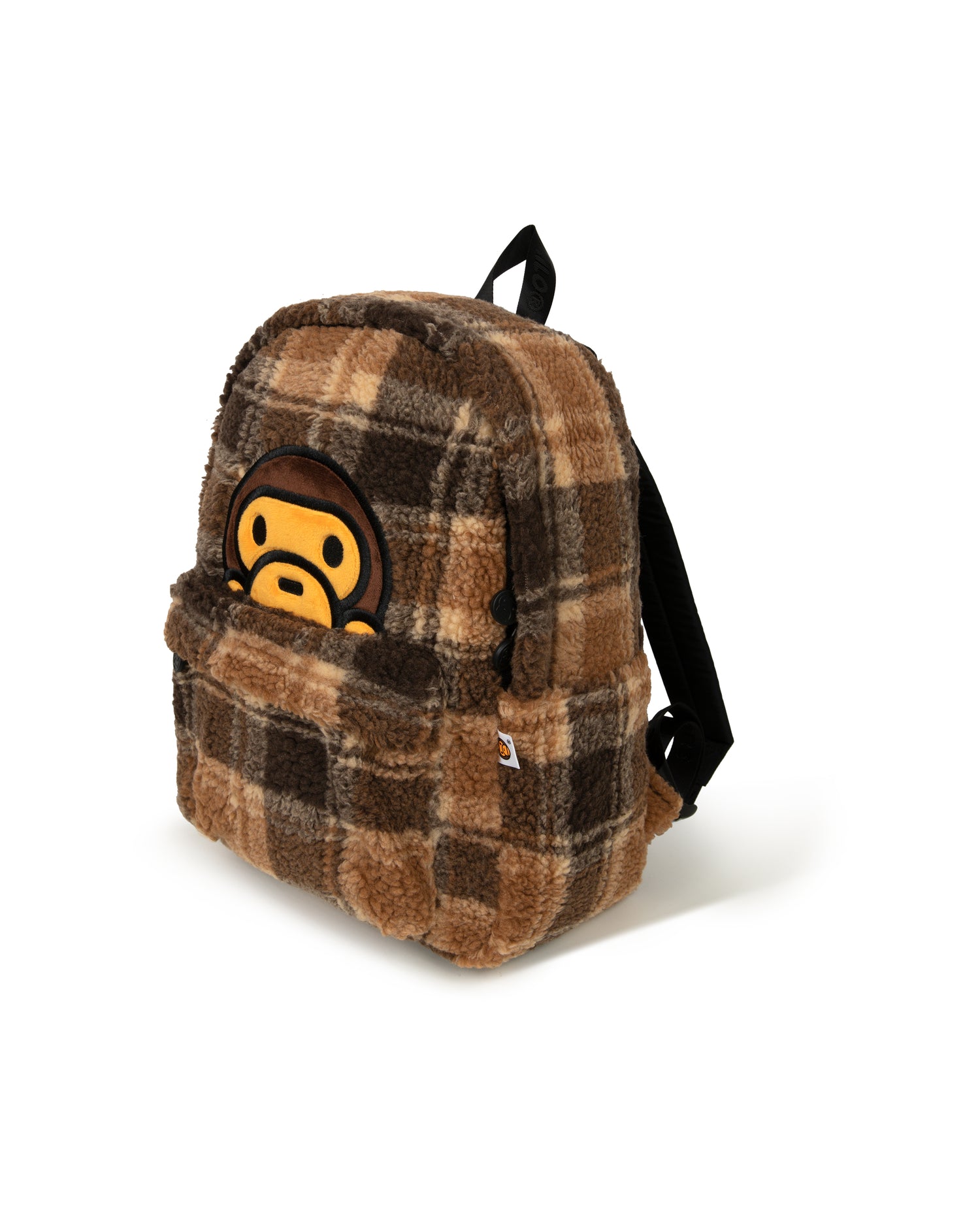 baby milo mini fur backpack BABY MILO® STORE Sherpa fur medium backpack