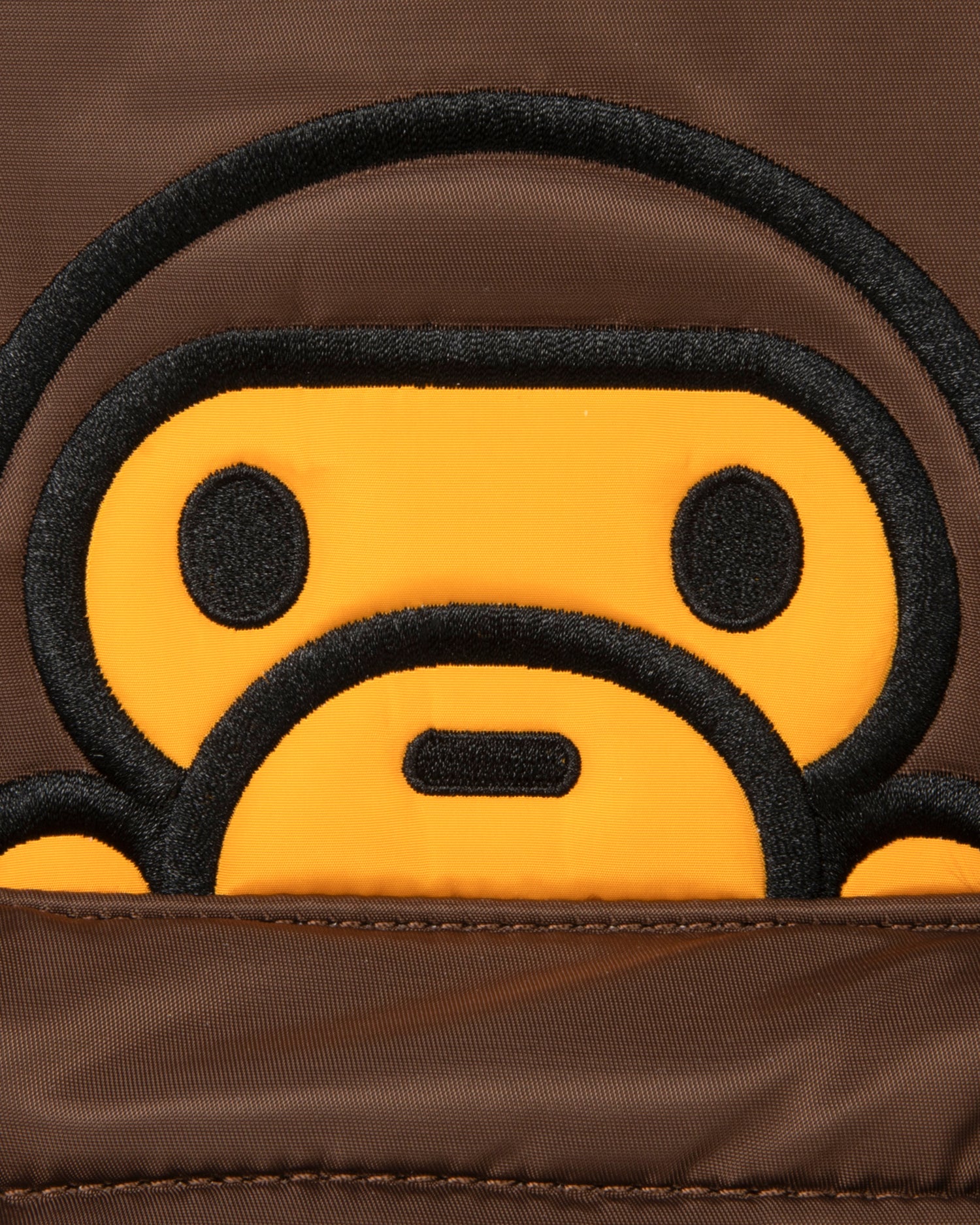 aaape backpack leather A BATHING APE Daypack Adjustable shoulder straps. Leather Babe N Ape Clothing