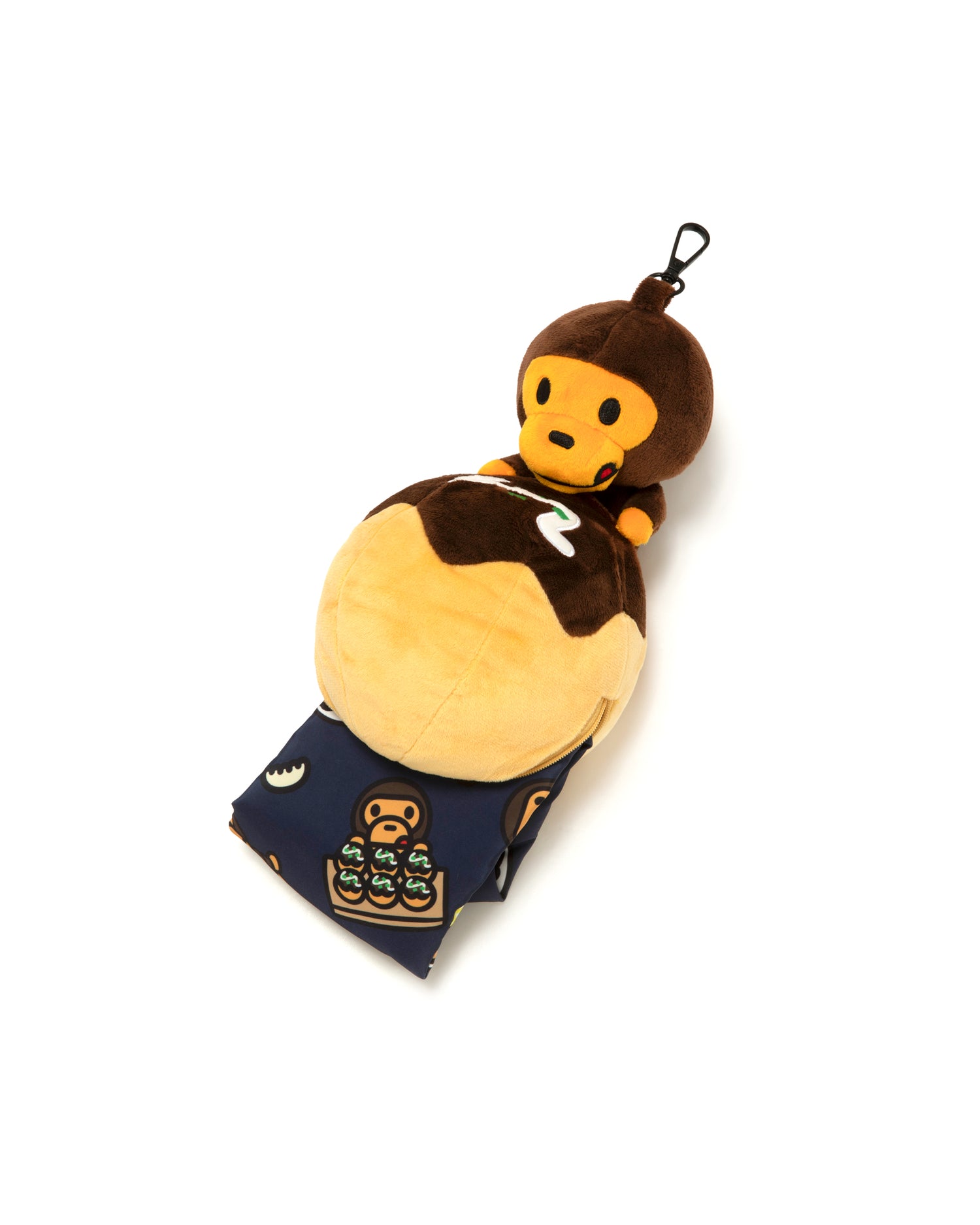 BABY MILO® STORE Baby Milo Print Tote Bag With Plush Keychain