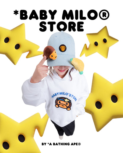 Baby Milo cropped fit hoodie