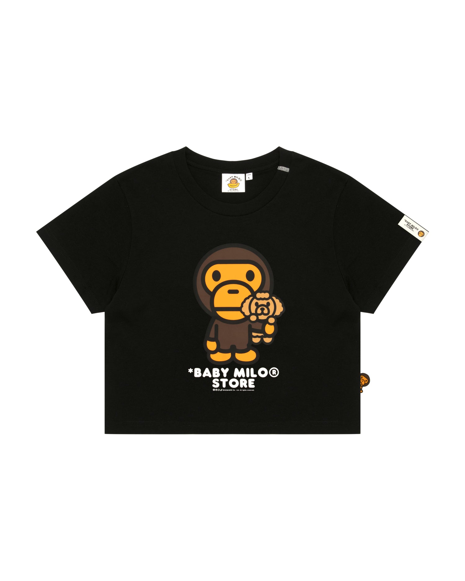 BABY MILO® STORE Baby Milo cropped tee | Aape official website