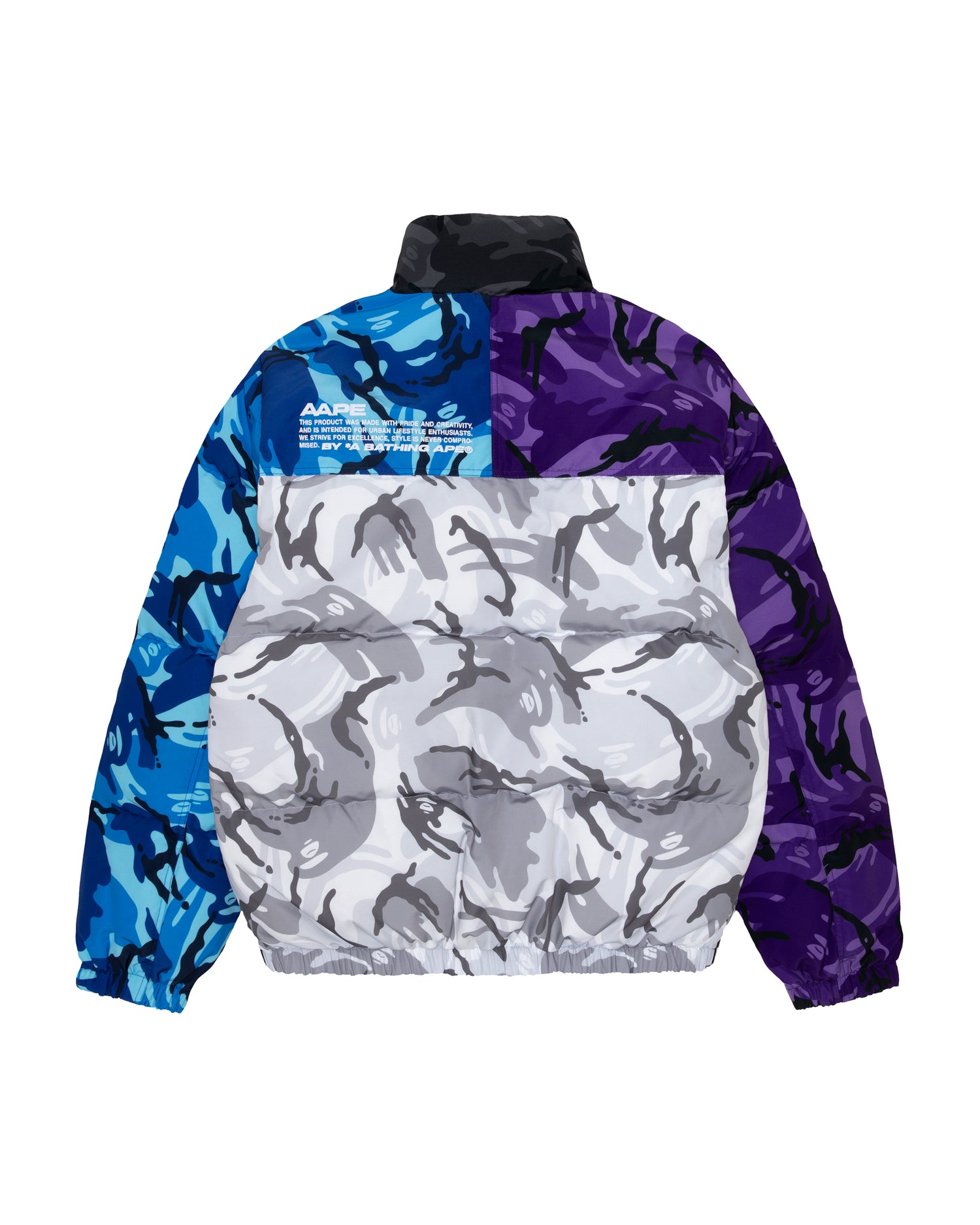 AAPE Moonface camo zip down jacket | Aape official website – us AAPE Moonface camo zip down jacket | Aape official website – us