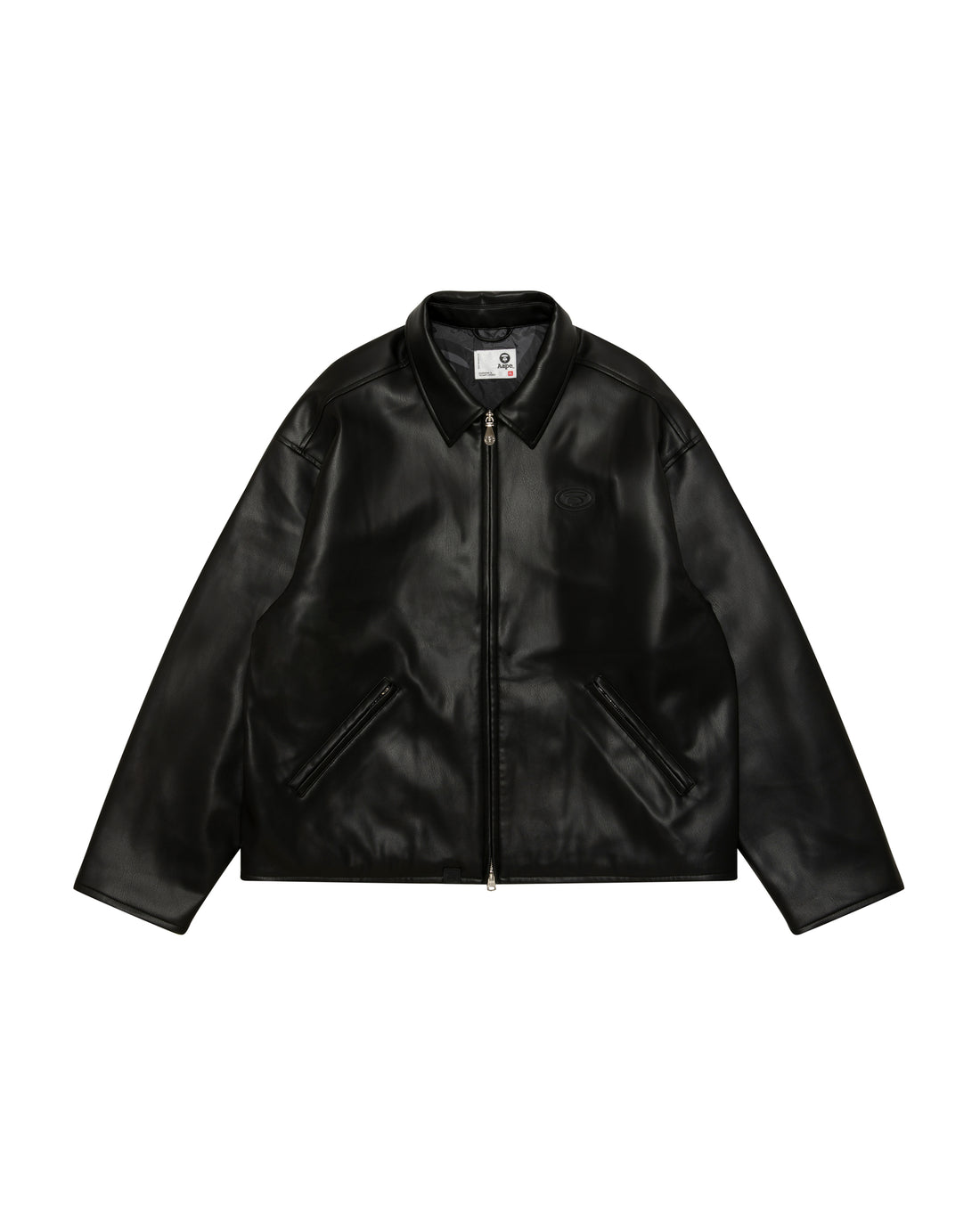 AAPE PU Leather Jacket