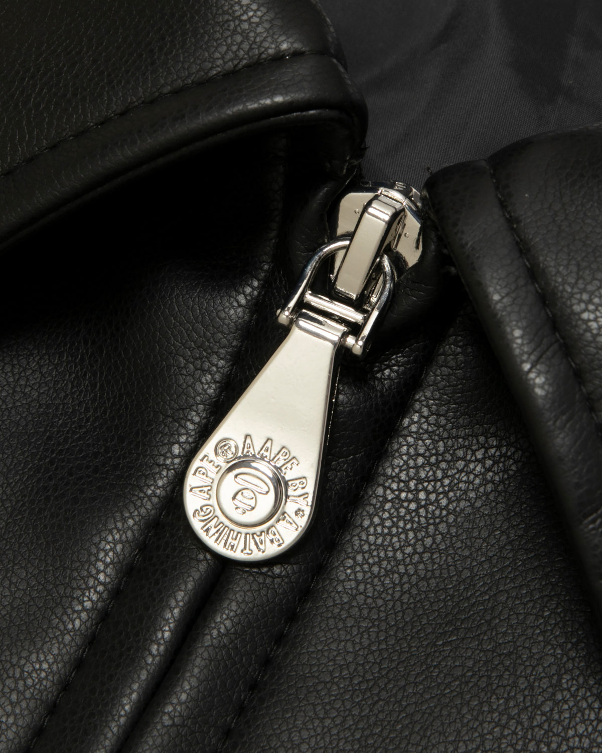 AAPE PU Leather Jacket