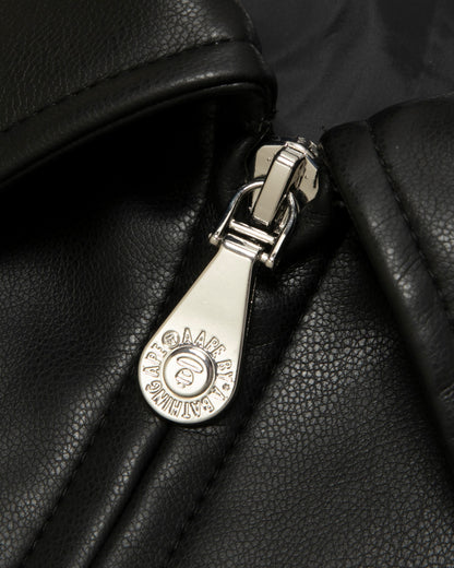 AAPE PU Leather Jacket