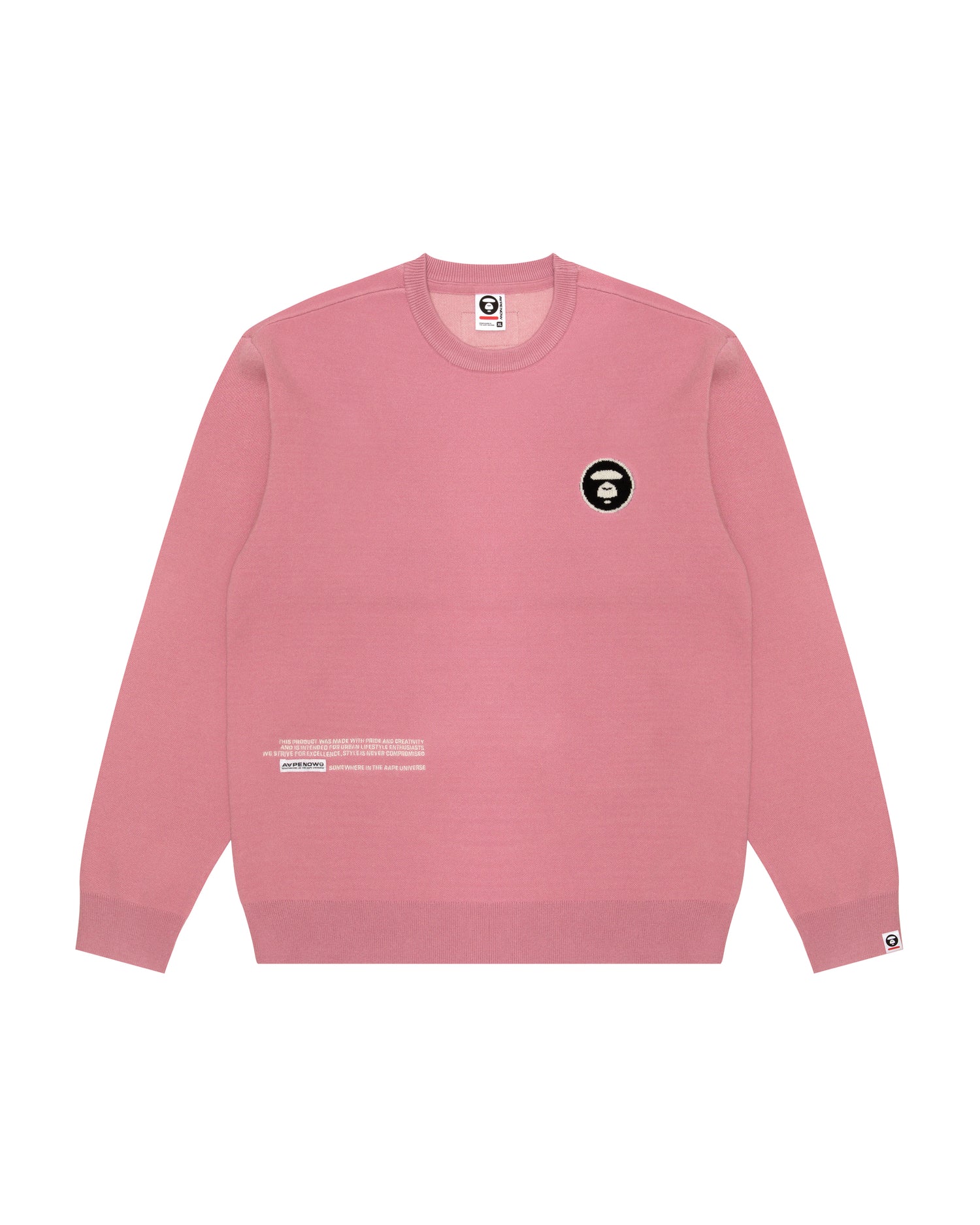 トップス Aape AAPE Moonface embroidered sweater | Aape official website – us