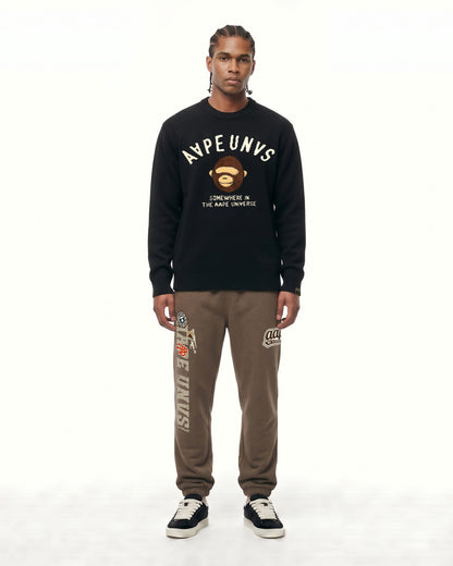 AAPEUNVS Graphic Knit Sweater