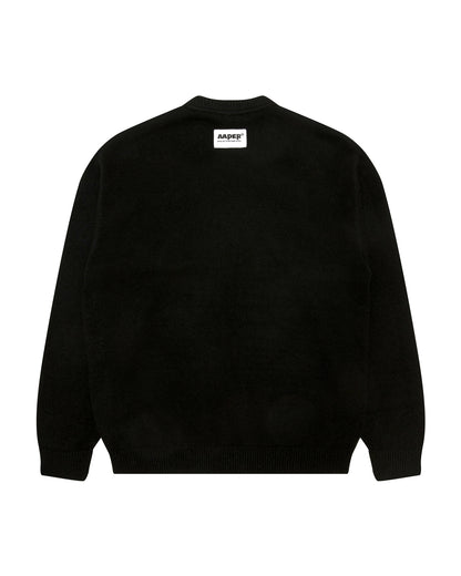 AAPEUNVS Graphic Knit Sweater