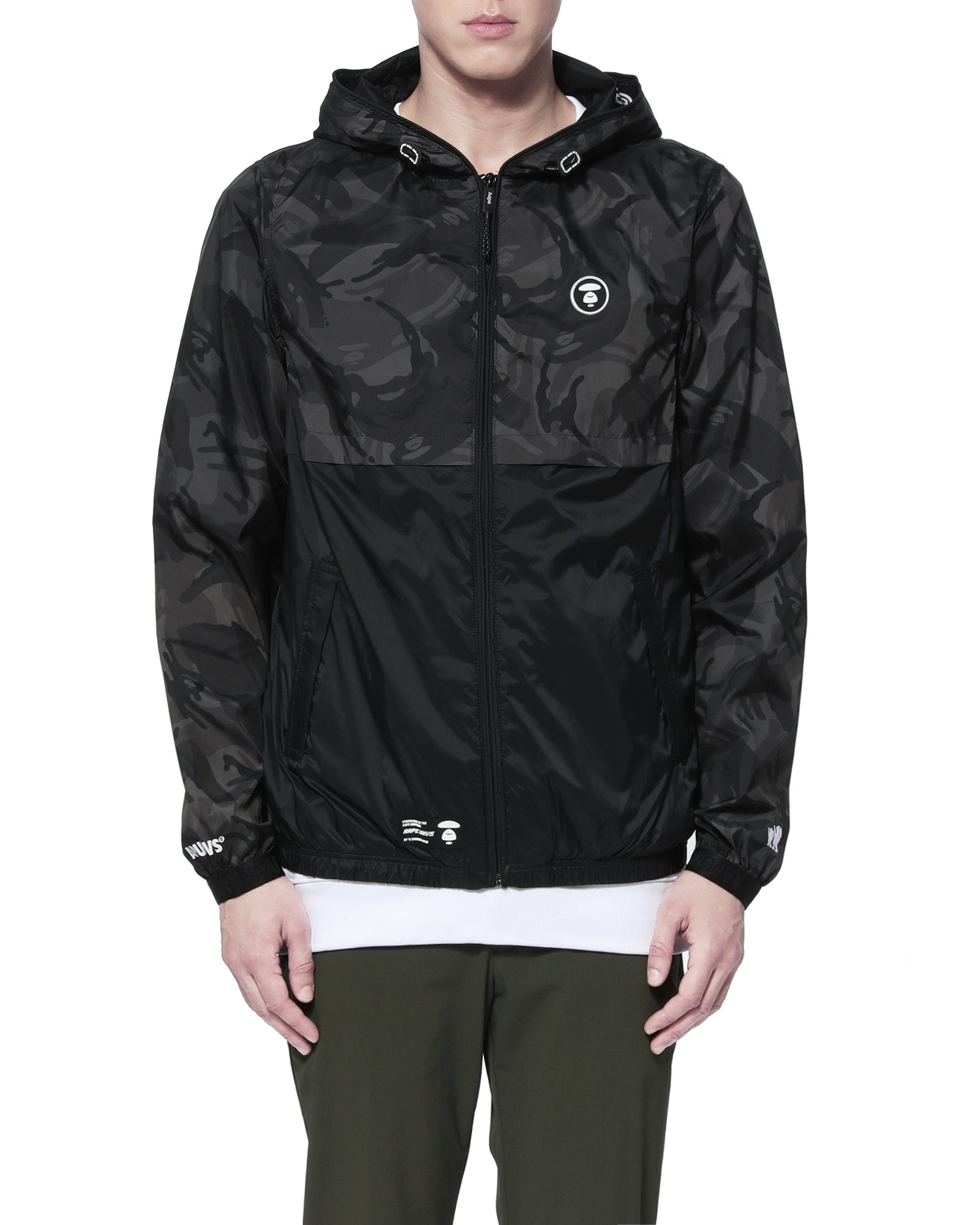 AAPE Camo panelled lightweight jacket | Aape official website – us