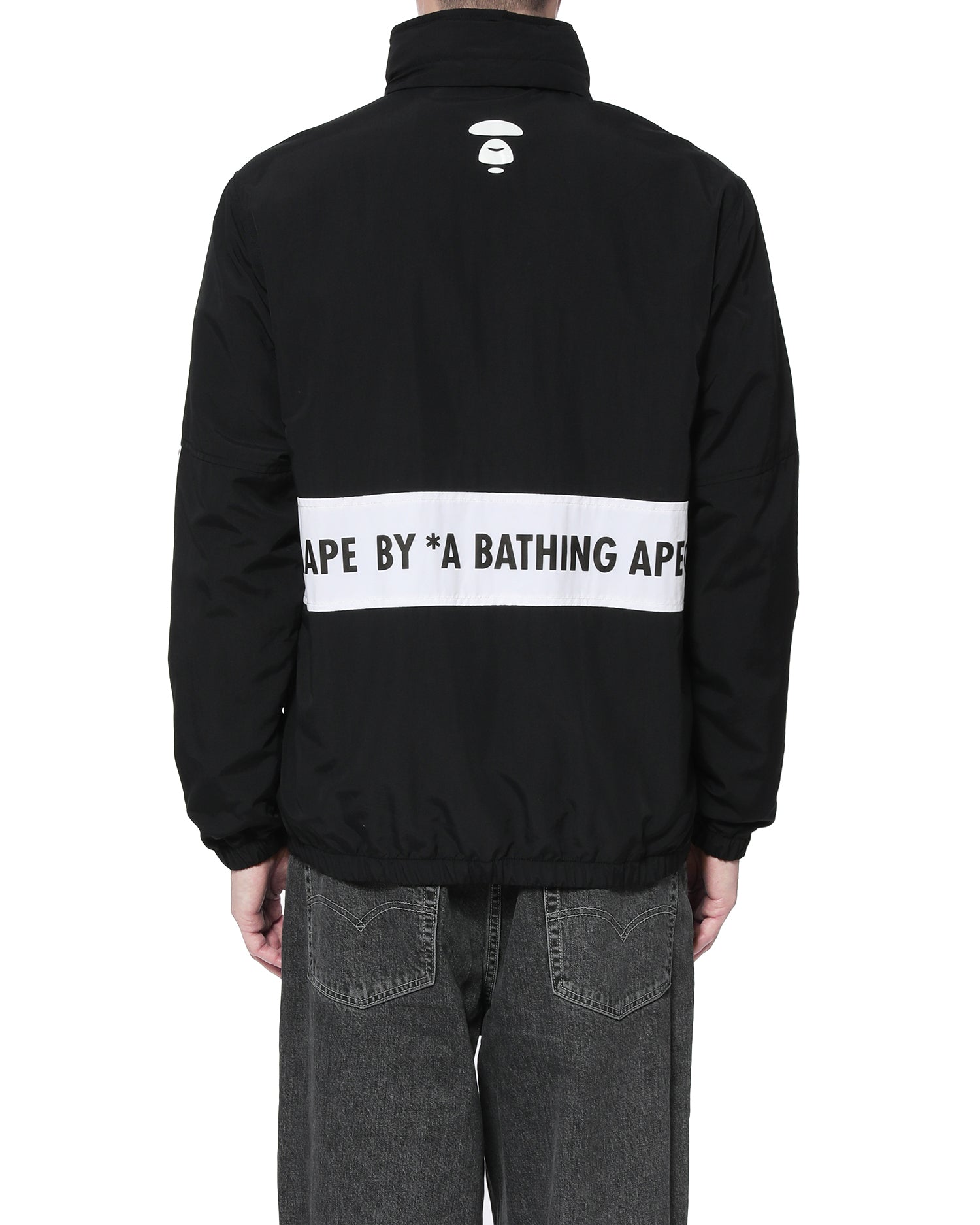 AAPE Moonface badge windbreaker jacket | Aape official website