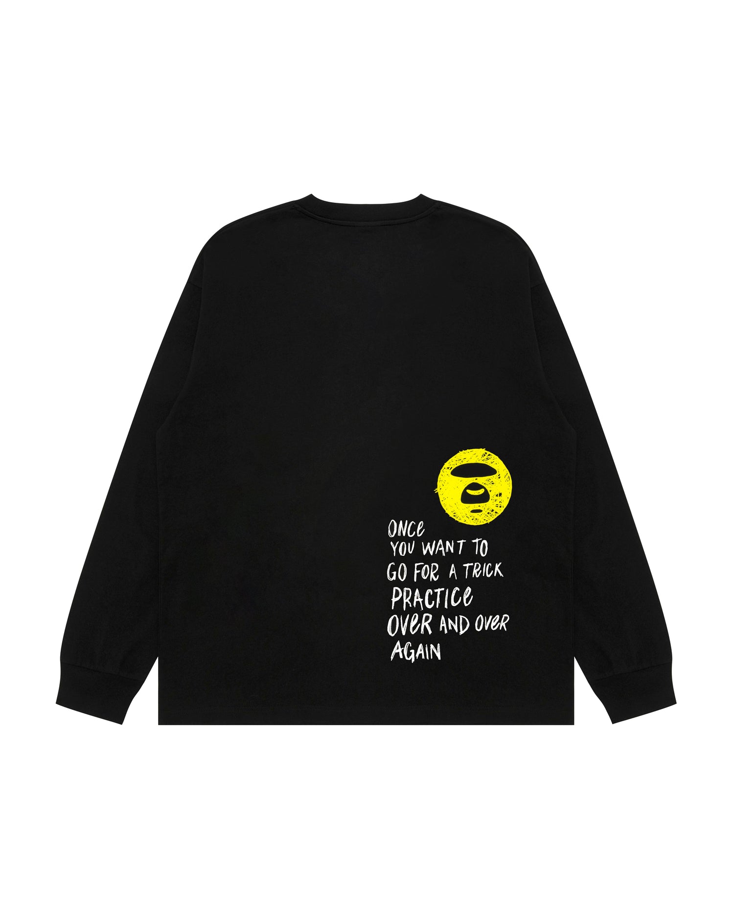 AAPE Apes and planet earth long sleeve tee | Aape official website