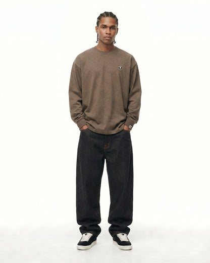 Moonface logo long sleeve tee