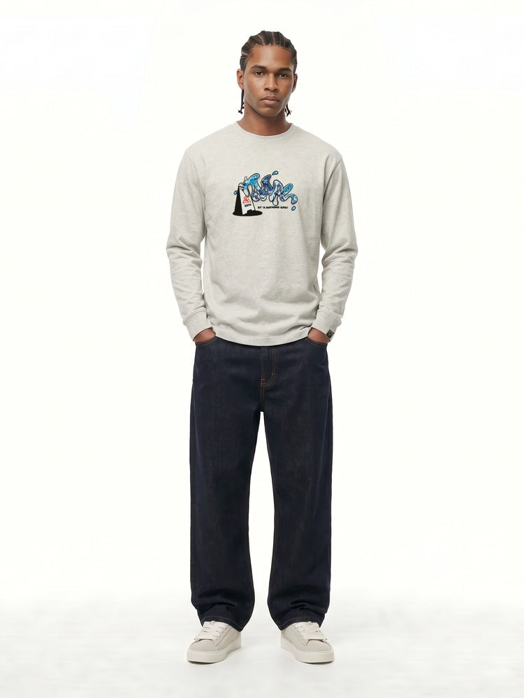 AAPER graphic long sleeve tee