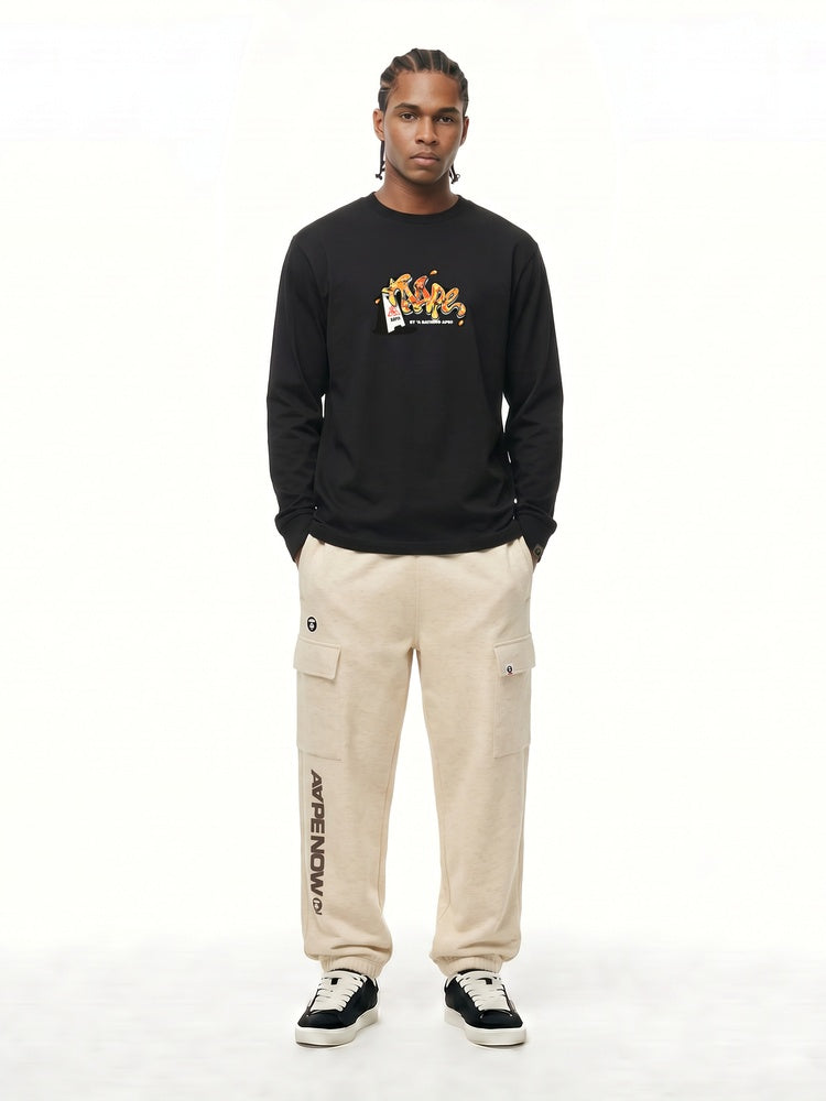 AAPER graphic long sleeve tee