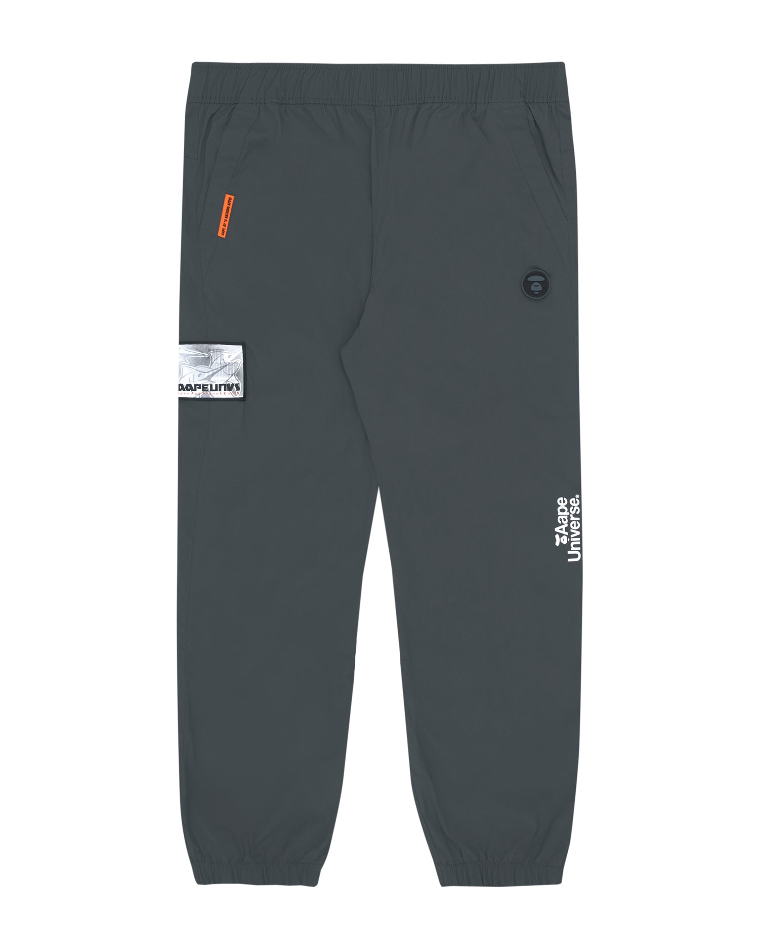 AAPE Moonface patch track pants | Aape official website – us.aape.com