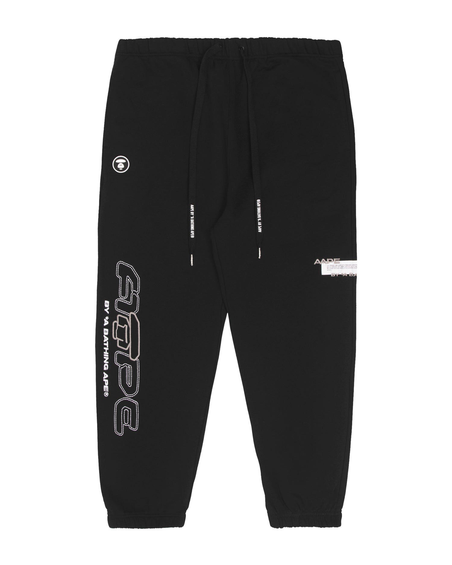 AAPE Moonface graphic embroidered sweatpants | Aape official