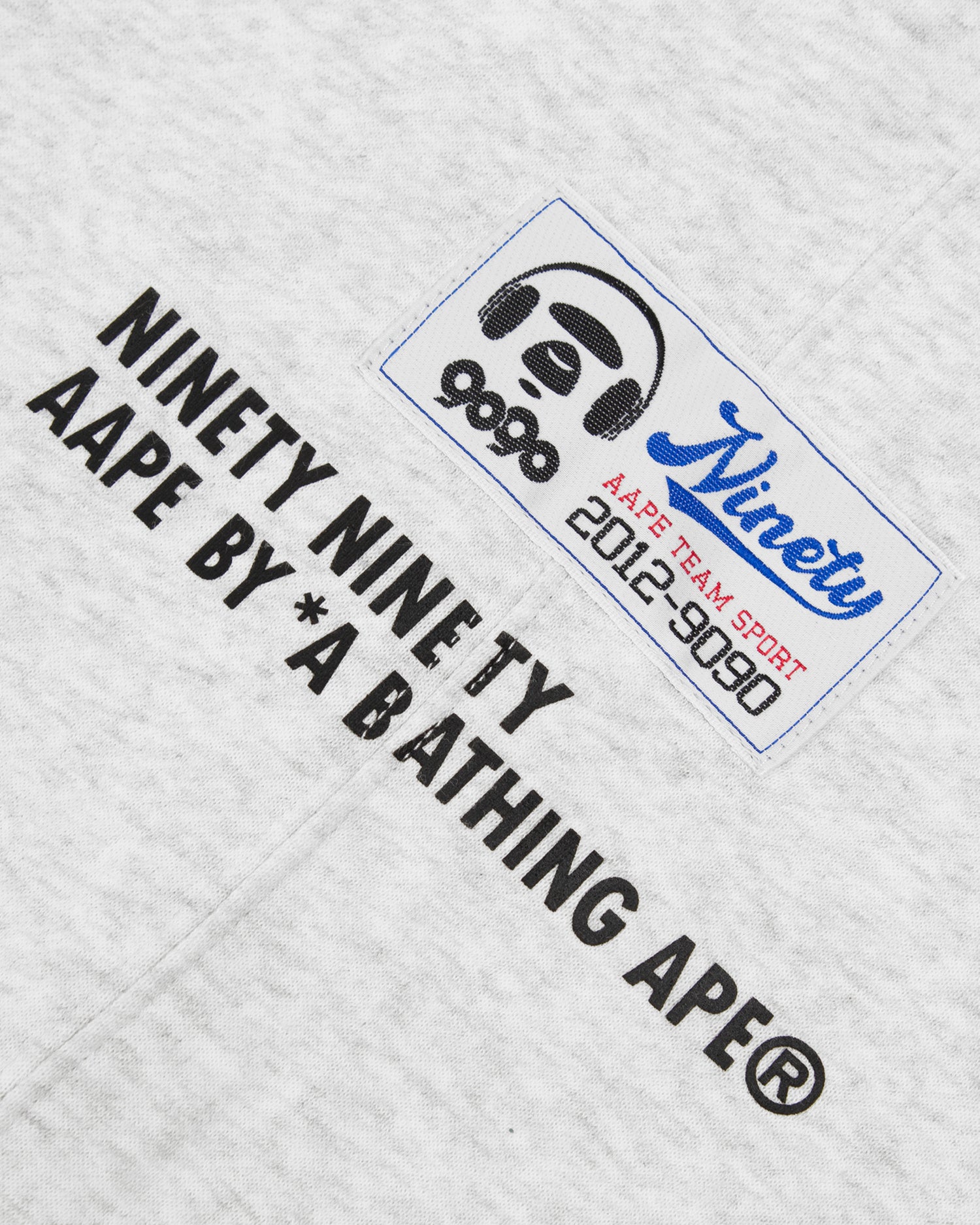 AAPE X 9090 Moonface fleece sweatpants | Aape official website