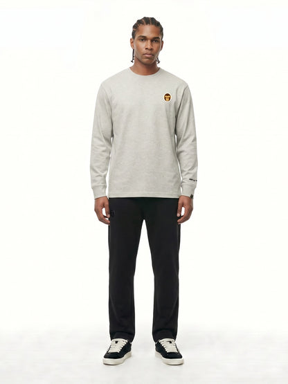 Embroidered logo jogger pants