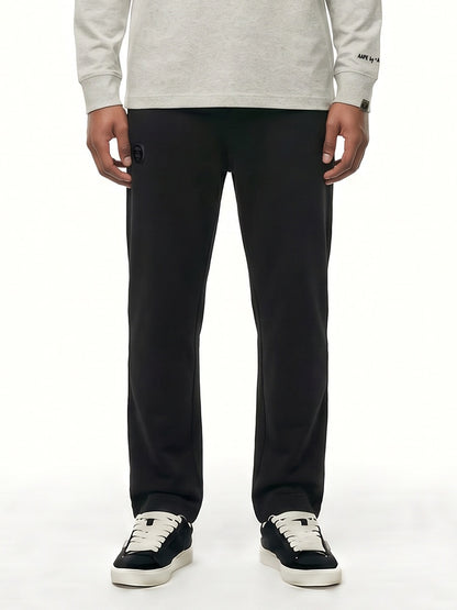 Embroidered logo jogger pants