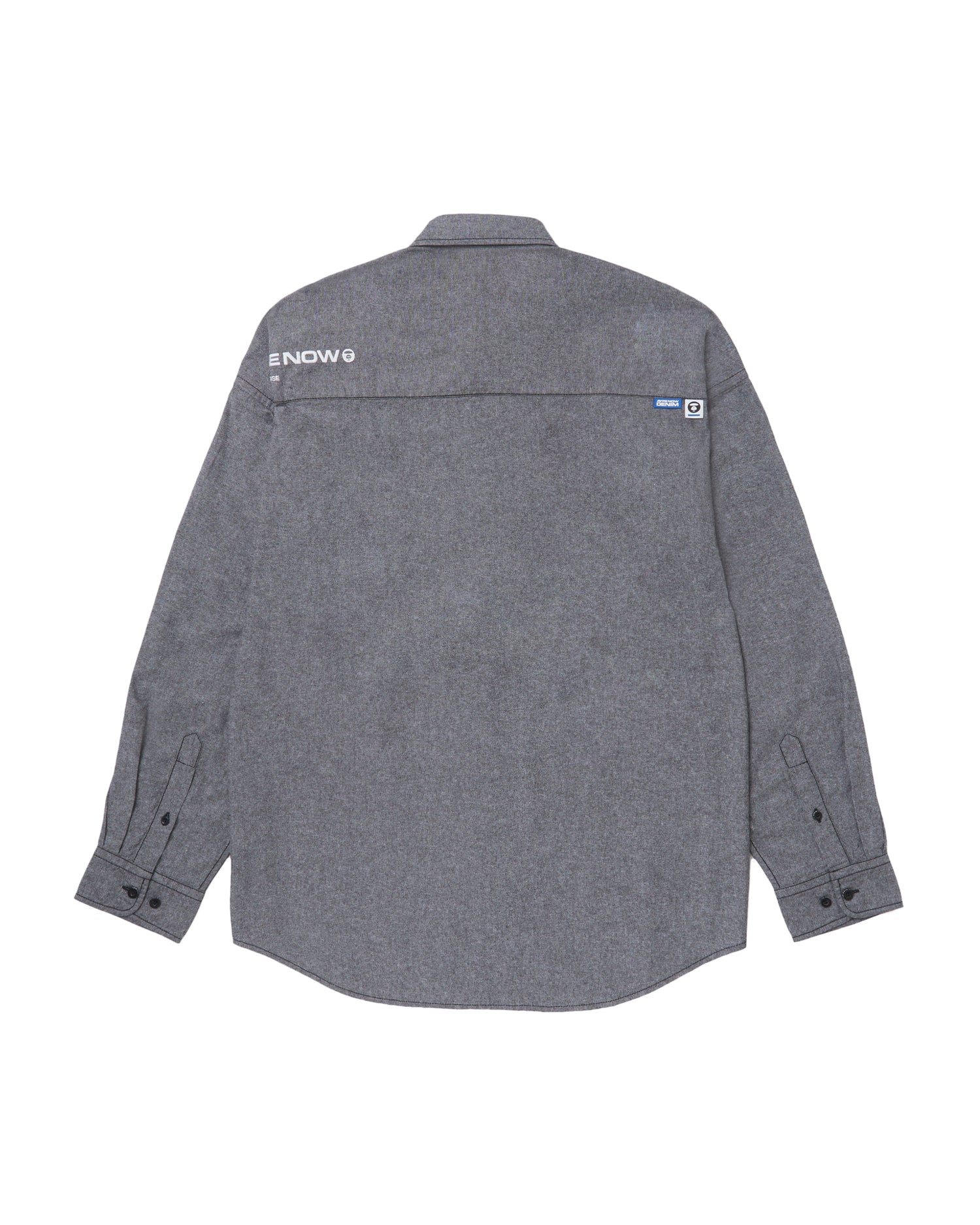 AAPE Moonface patch button-down shirt | Aape official website – us