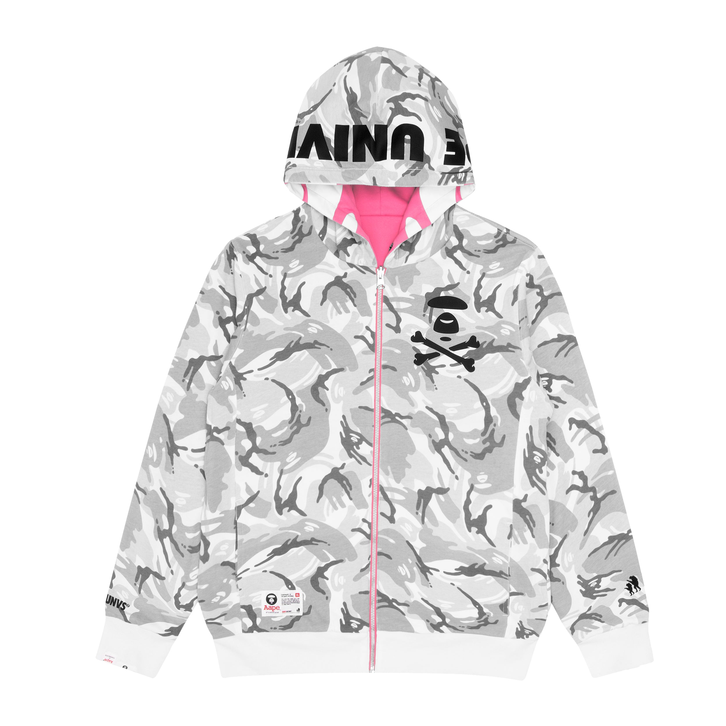 APEパーカー AAPE Moonface reversible zip hoodie | Aape official website – us