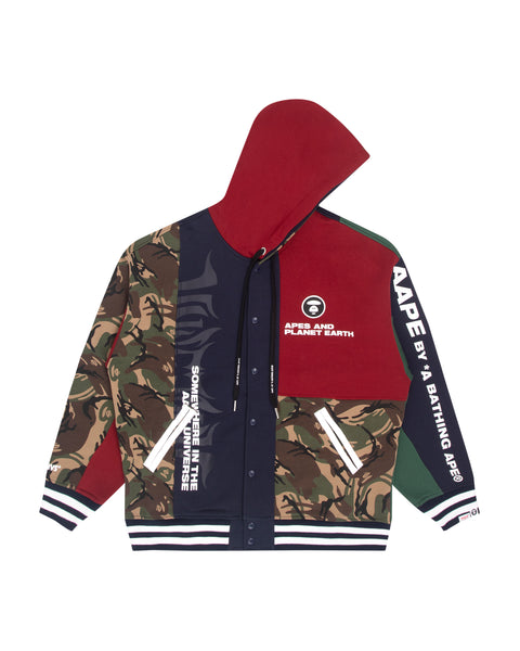 AAPE Buttoned hoodie | Aape official website – us.aape.com