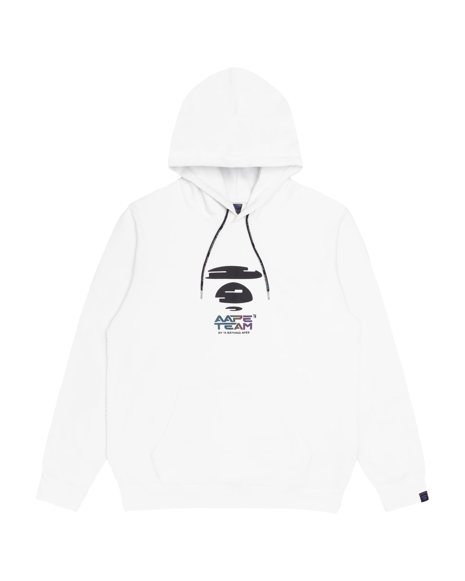 AAPE Moonface back print hoodie | Aape official website – us.aape.com