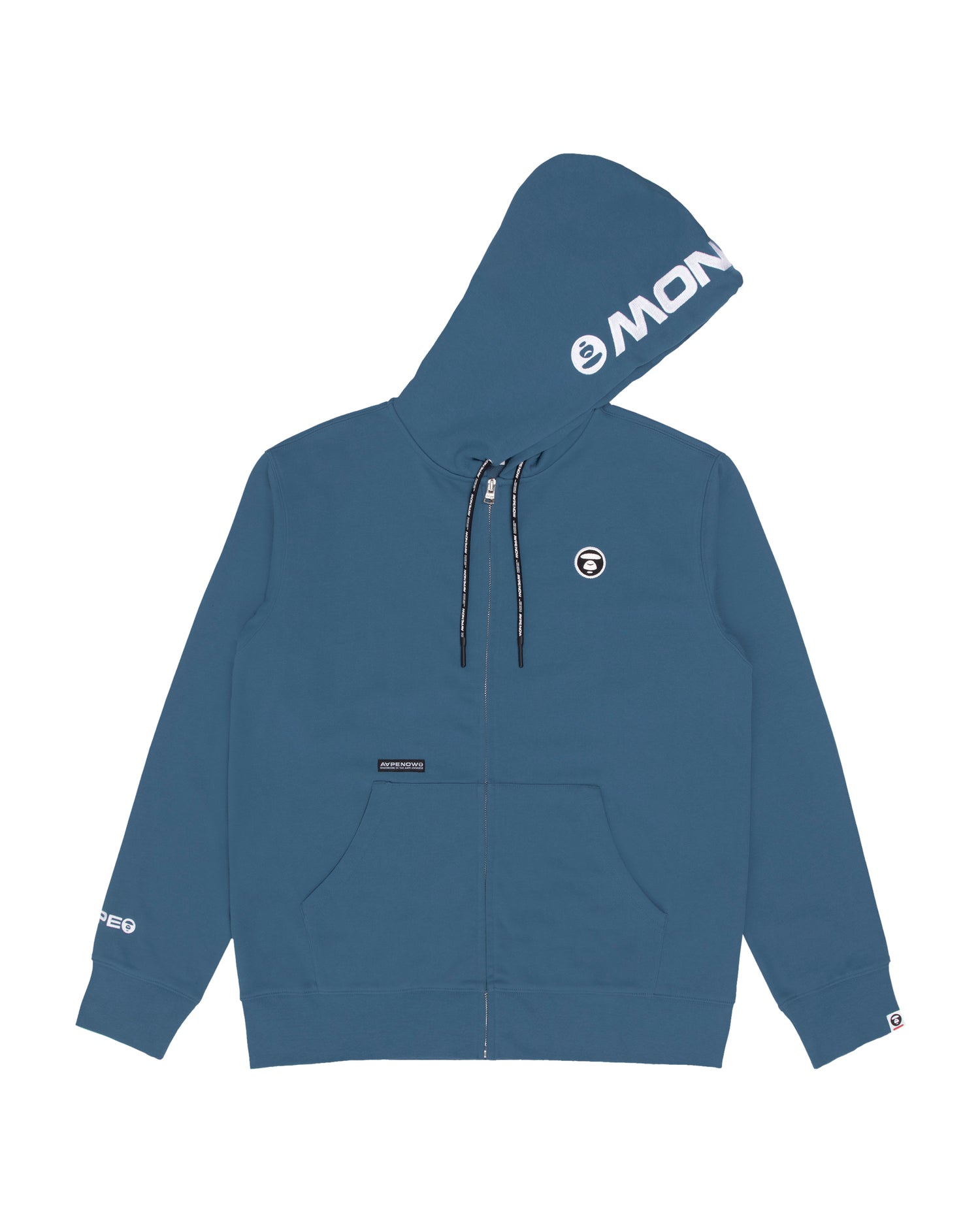 トップス Aape AAPE Moonface embroidered zip hoodie | Aape official website – us