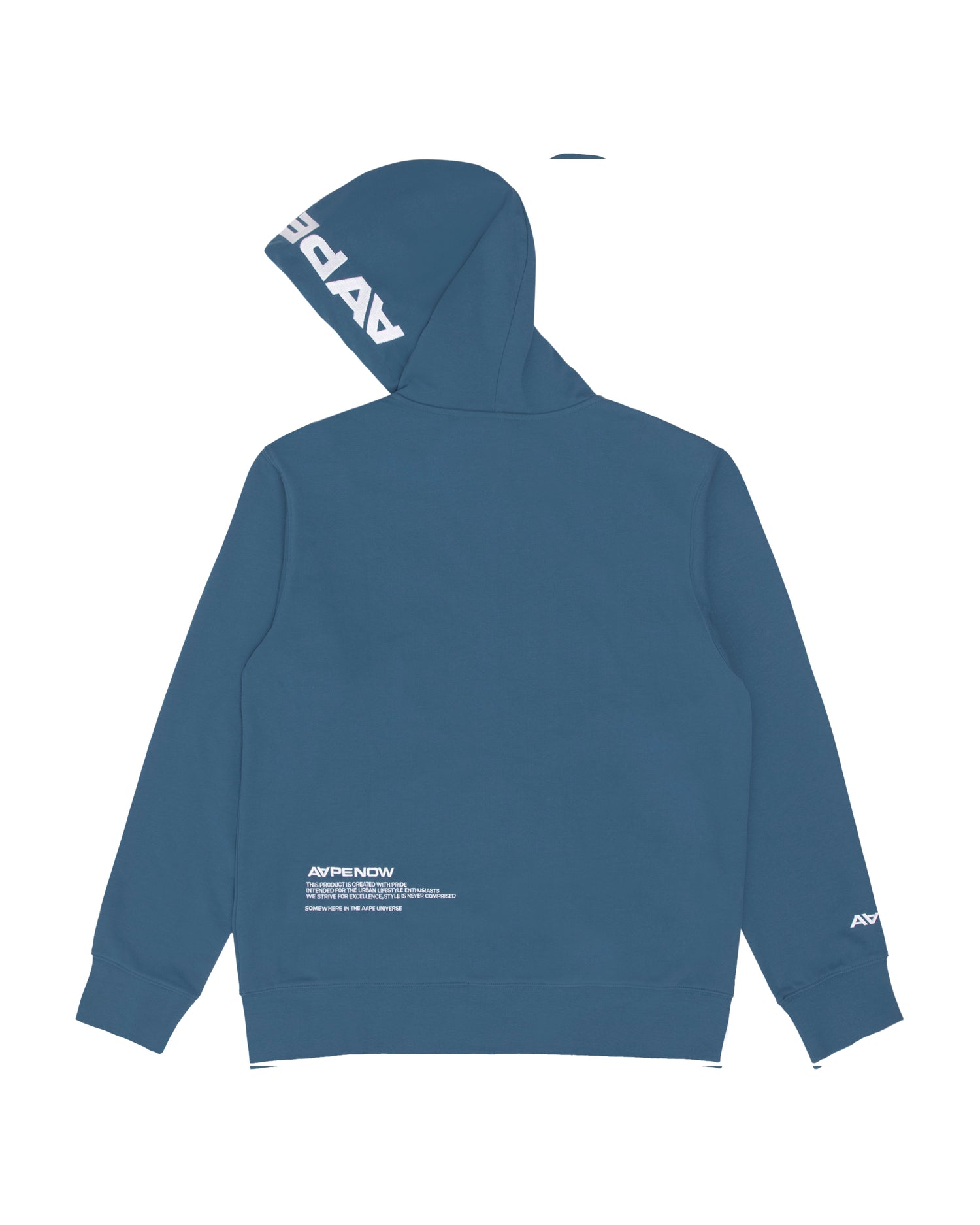 AAPE Moonface embroidered zip hoodie | Aape official website – us