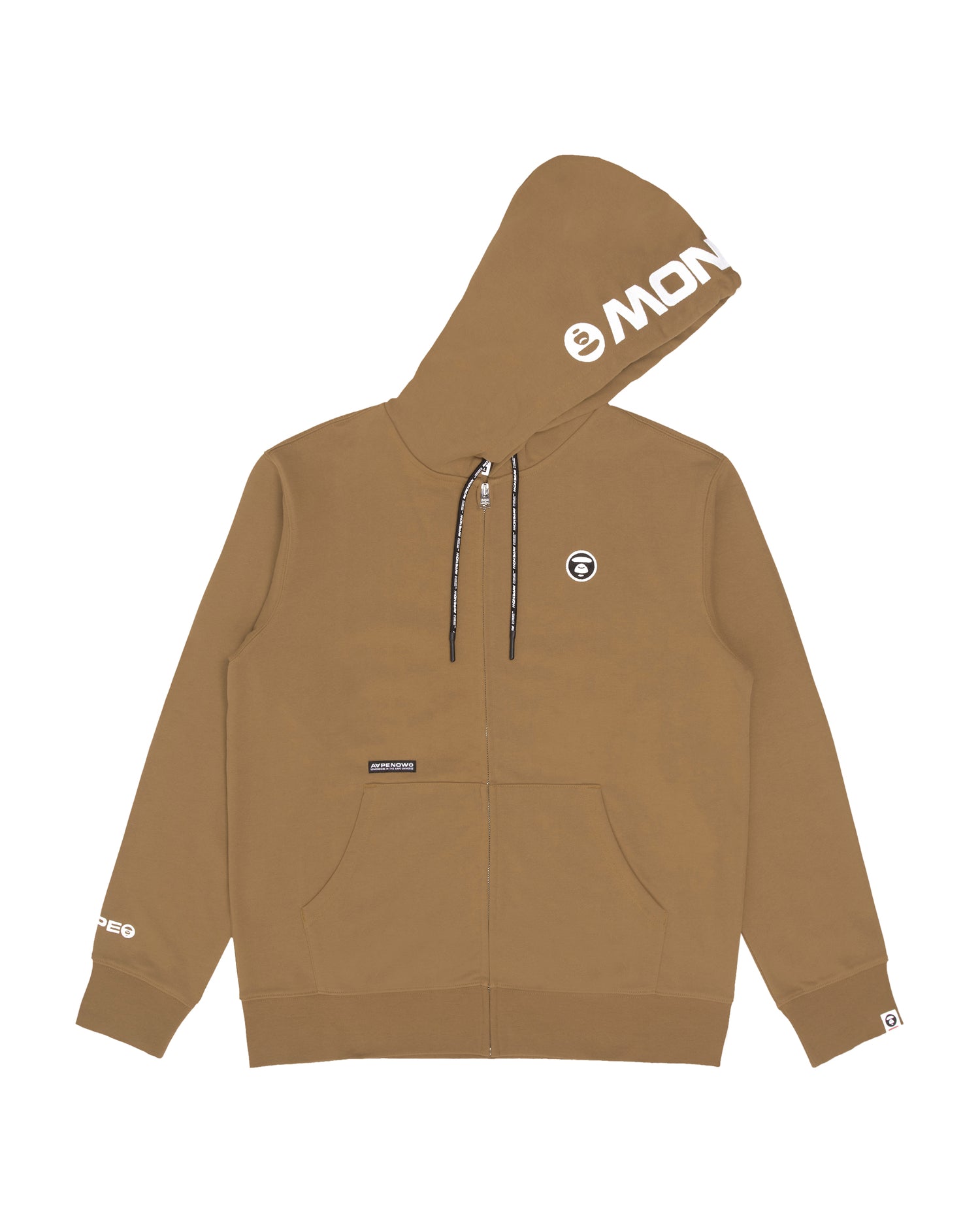 AAPE Moonface embroidered zip hoodie | Aape official website – us