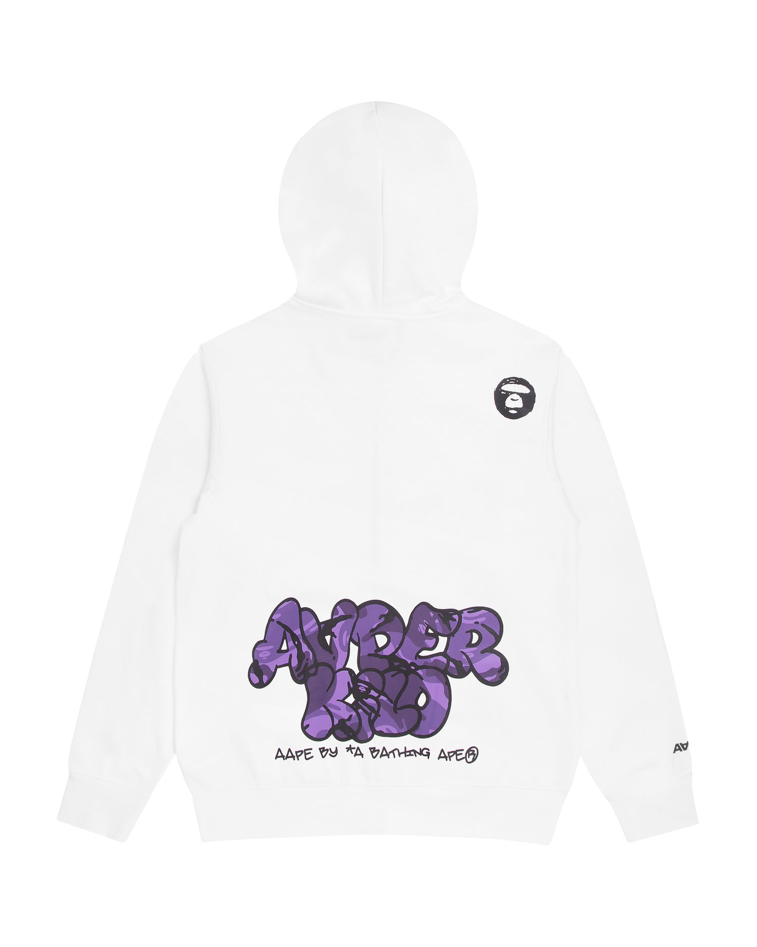 AAPE AAPER graphic printed hoodie | Aape official website – us